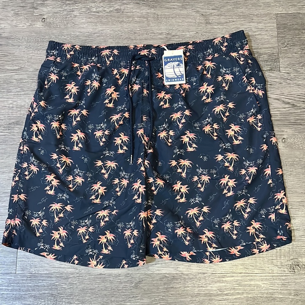 GRAYERS Mens Swim Trunks Size XL